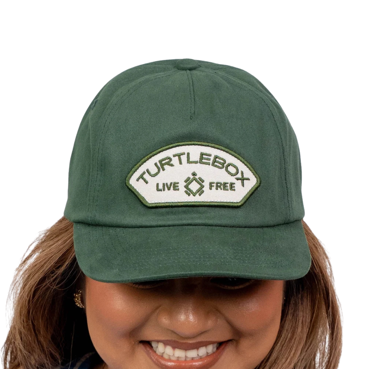 Forest Green Turtle Hat