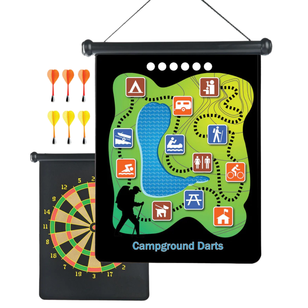 Backpack Magnetic Darts Camp