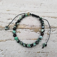 Handmade Smooth Natural Stone Bracelet