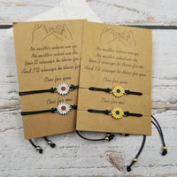 Sunflower Daisy Friendship Bracelet