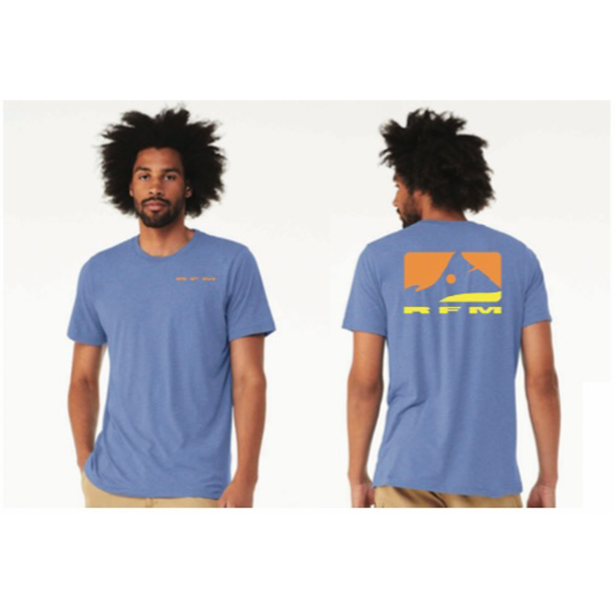 RFM Triblend Tee - Blue