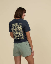Public Lands Are Public Good Unisex Short Sleeve Tee