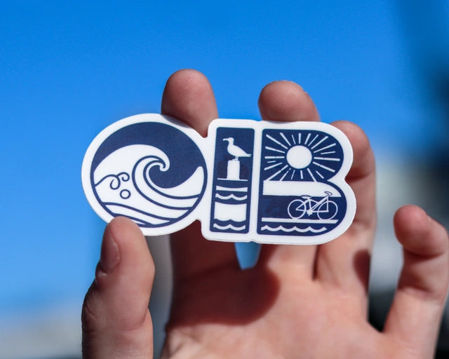 OIB Beach Sticker