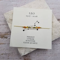Constellation Natural Stone Bead Friendship Bracelet