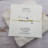 Constellation Natural Stone Bead Friendship Bracelet
