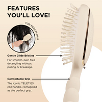 Detangler Hair Brush for Medium Hair