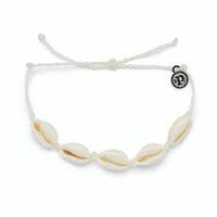 Knotted Cowrise Bracelet
