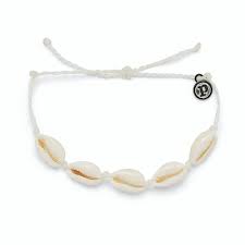 Knotted Cowrise Bracelet