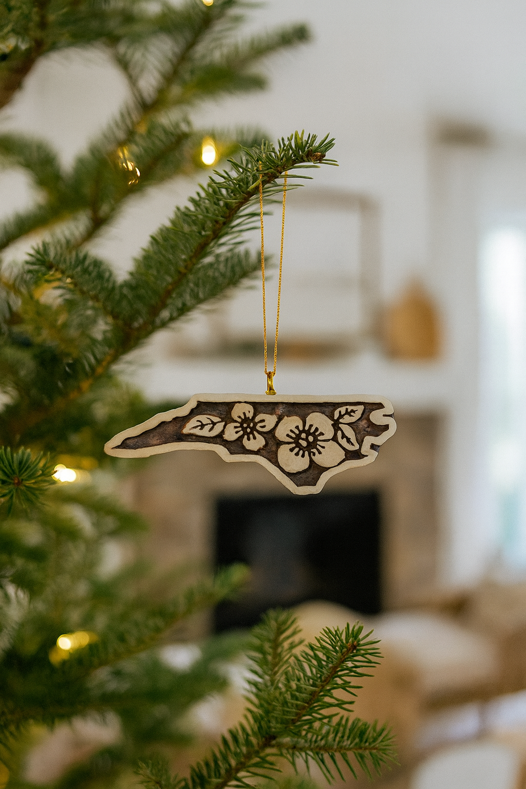 North Carolina State Dogwood Ornament State Flower
