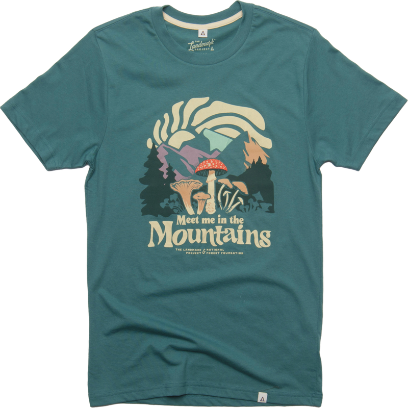 Meet Me in the Mountains Unisex Short Sleeve Tee