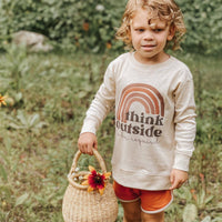 Think Outside Box Long Sleeve Outdoor Nature Unisex Clothing