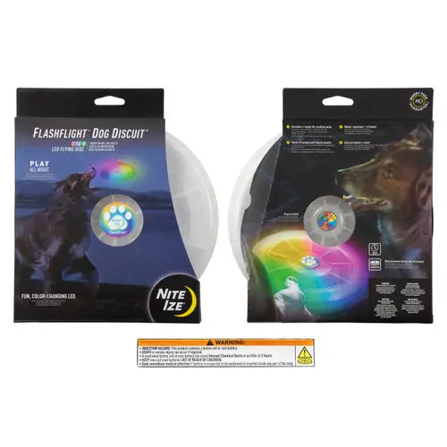 Flashflight Dog Discuit LED Flying Disc