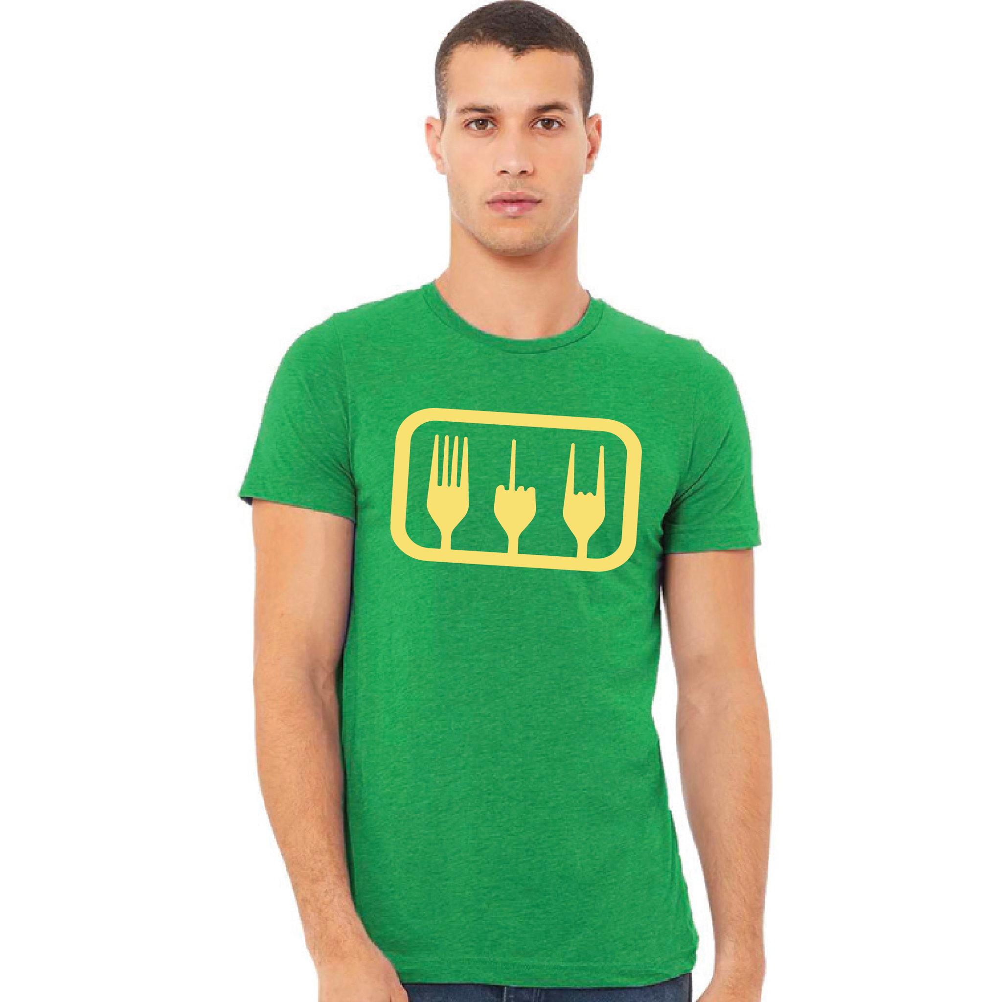 ZFG Triblend Tee - Green