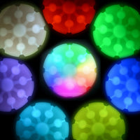 GlowStreak Rechargeable LED Ball - Disc-O