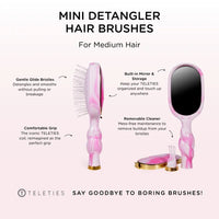 Mini Detangler Hair Brush for Medium Hair