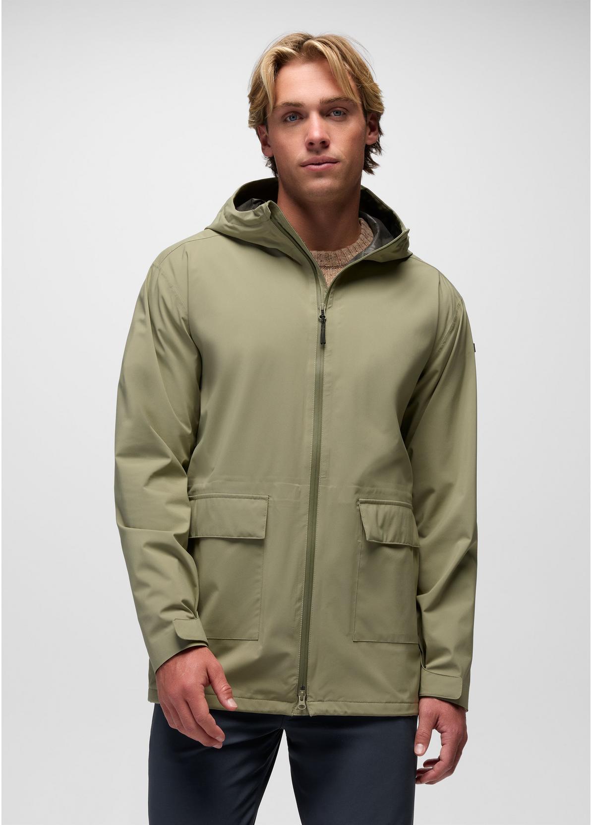 Wildtide Rain Parka Sandbar