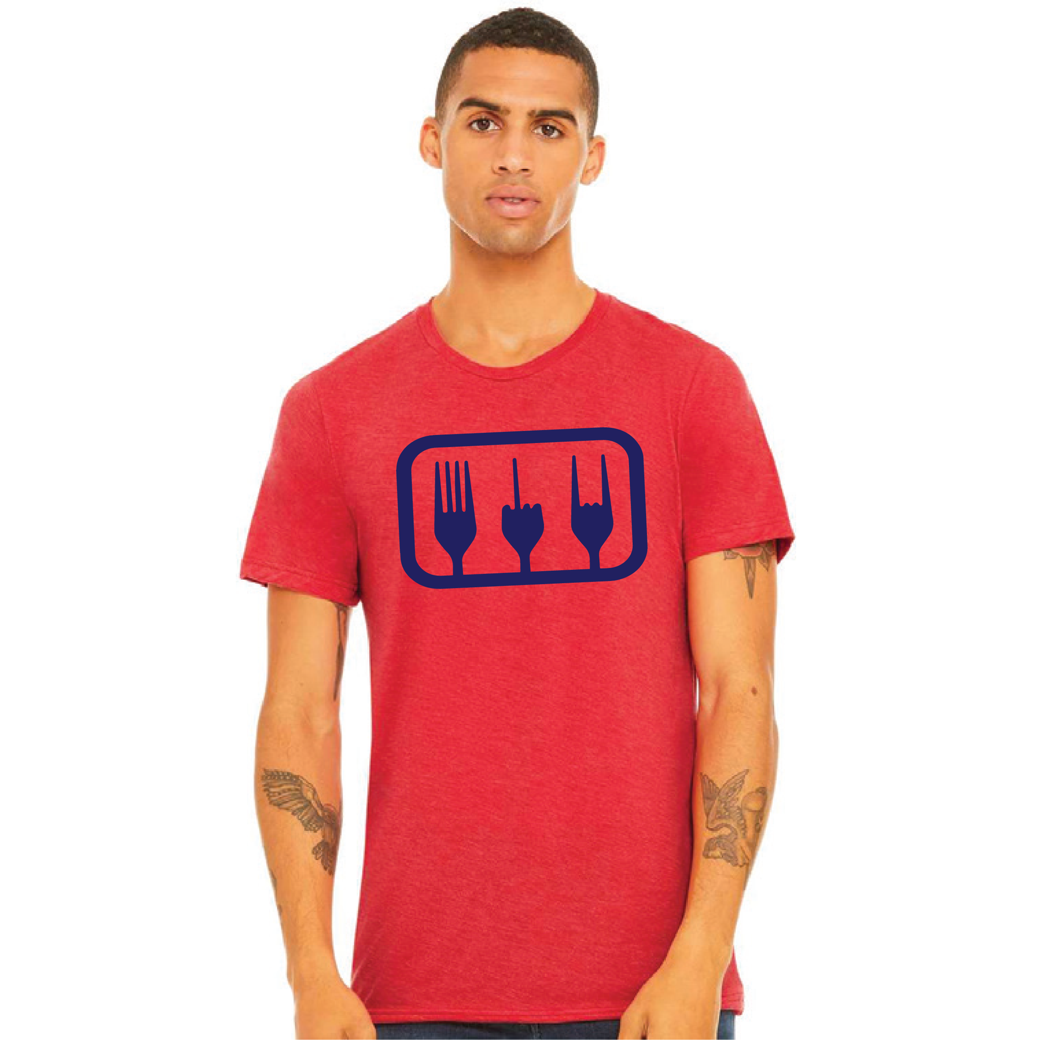 ZFG Triblend Tee - Red