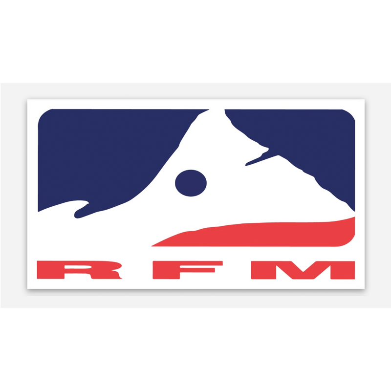 RFM Die Cut Sticker