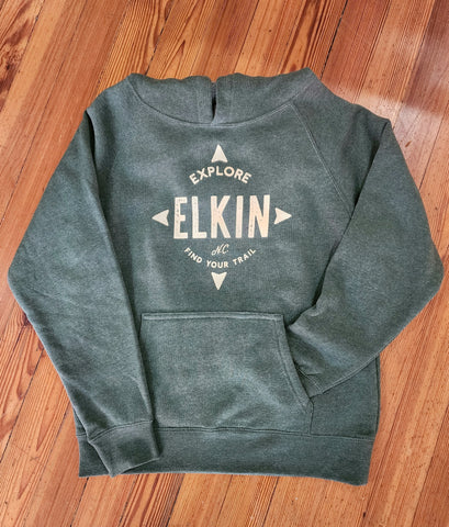 Explore Elkin Youth Hoodie