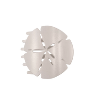 Sand Dollar Large Flat Hair Clip