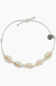 Knotted Cowrise Anklet