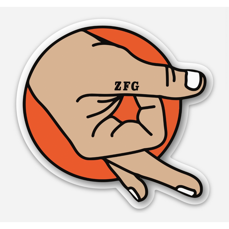 ZFG Die Cut Sticker