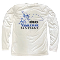 BigWater Adventures Performance Long Sleeve Shirt - White