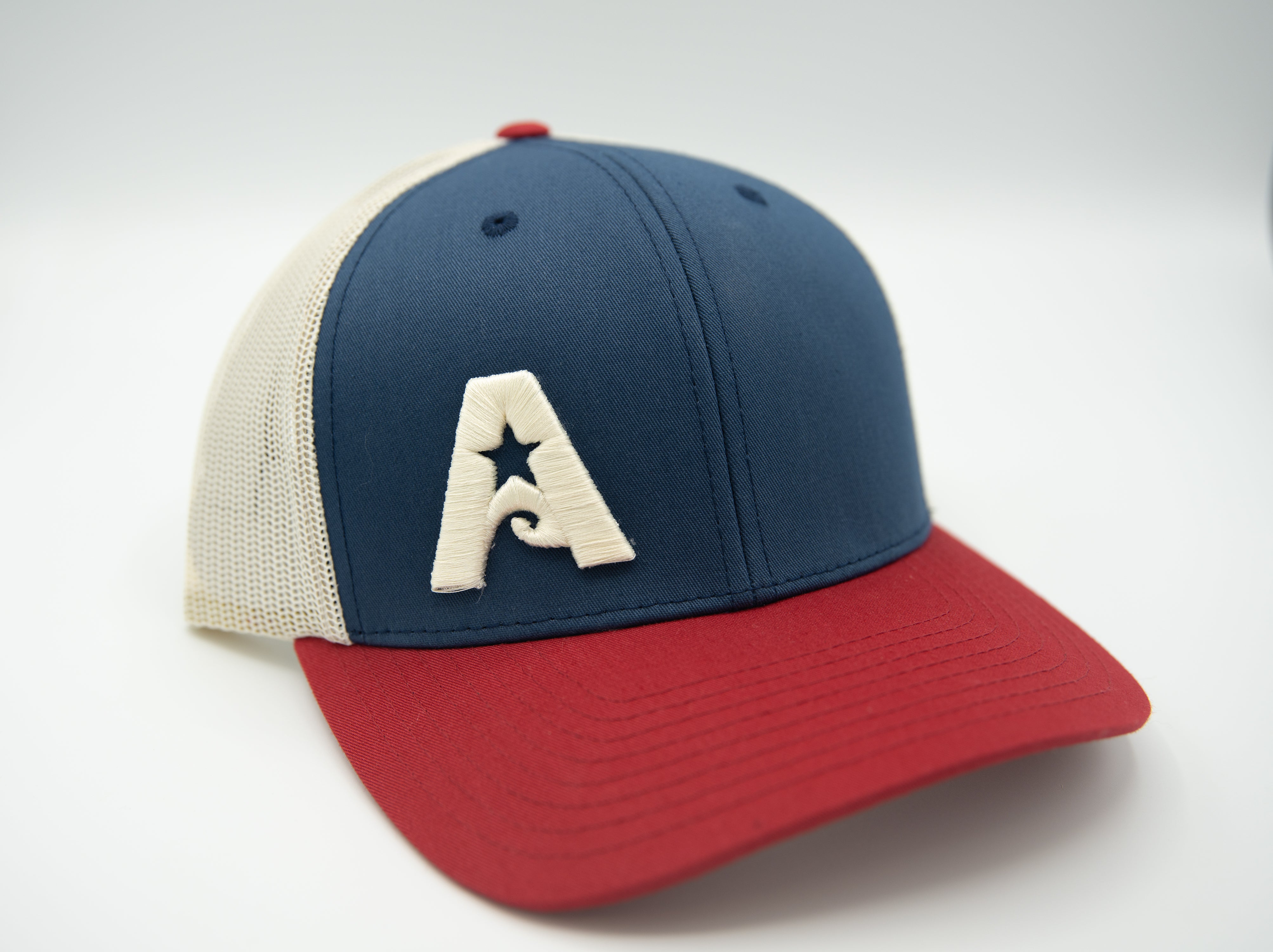 American Aquatic 3D Embroidered Trucker