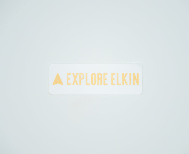 Explore Elkin Arrow Sticker