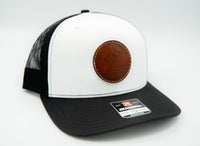 Mountains to Sea Leather Patch Hat