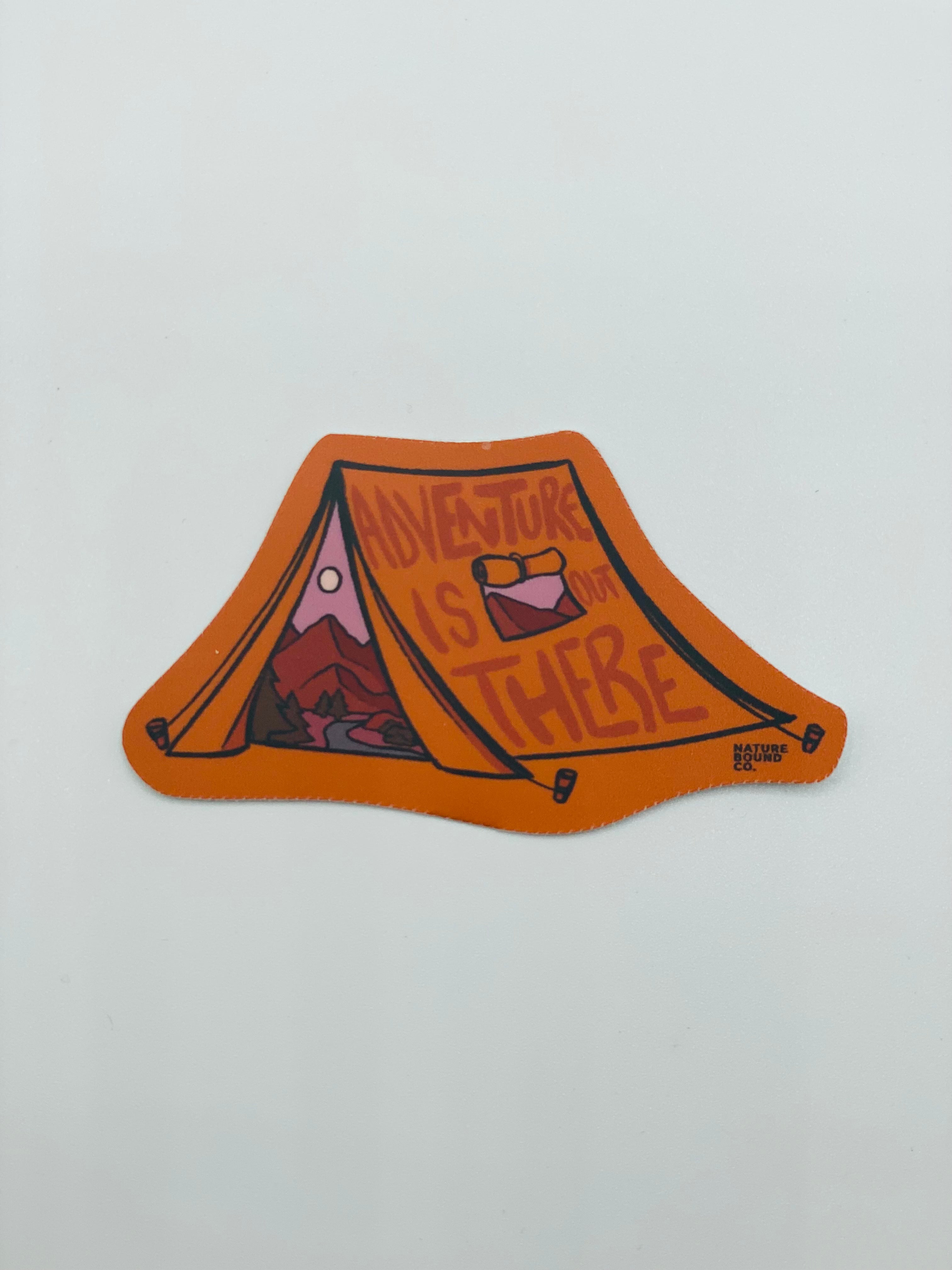 Tent Series Sticker
