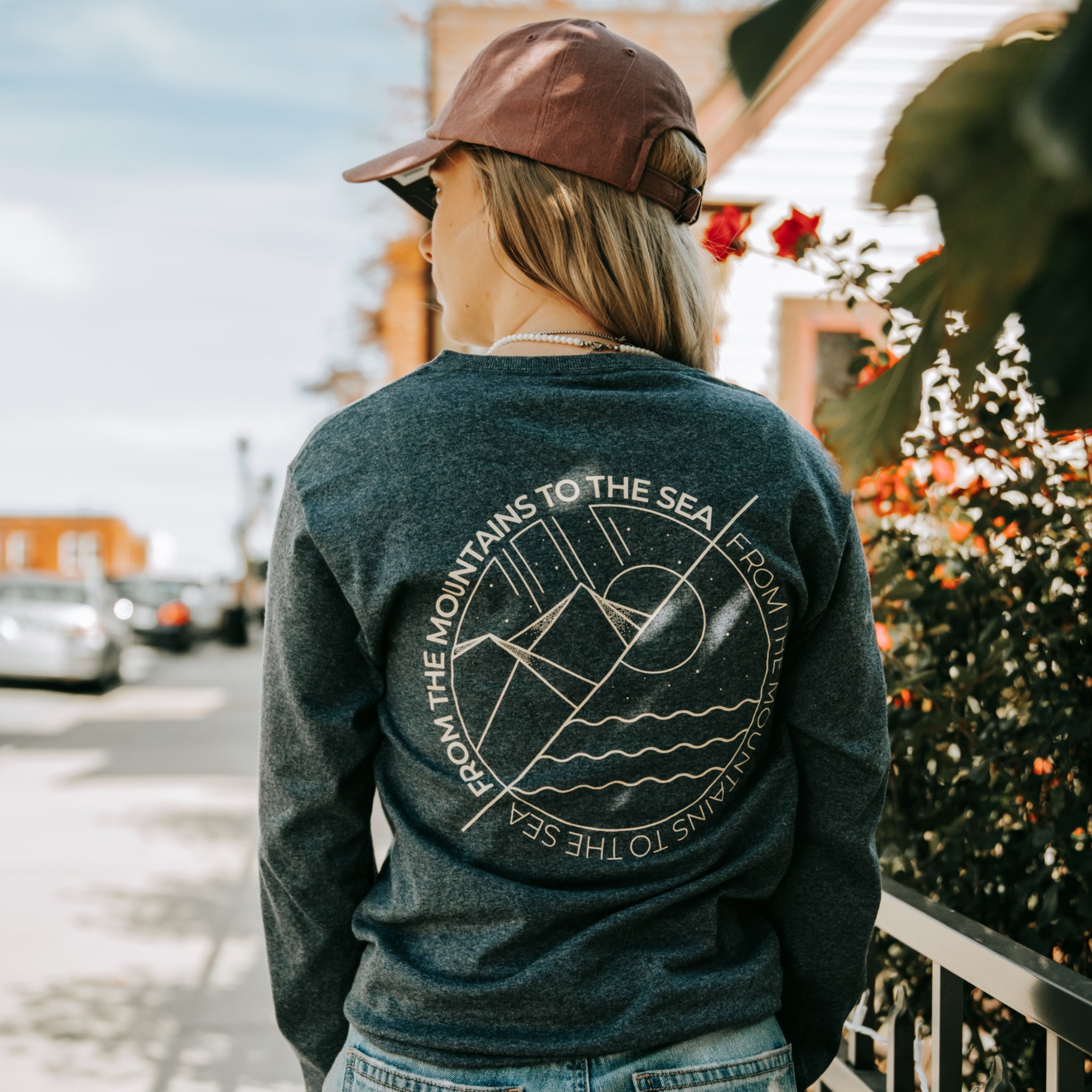 Mountains to Sea Long Sleeve Tee