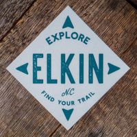 Explore Elkin Sticker