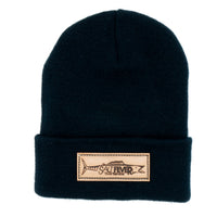 Salt Fever Leather Patch Beanie