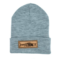 Salt Fever Leather Patch Beanie