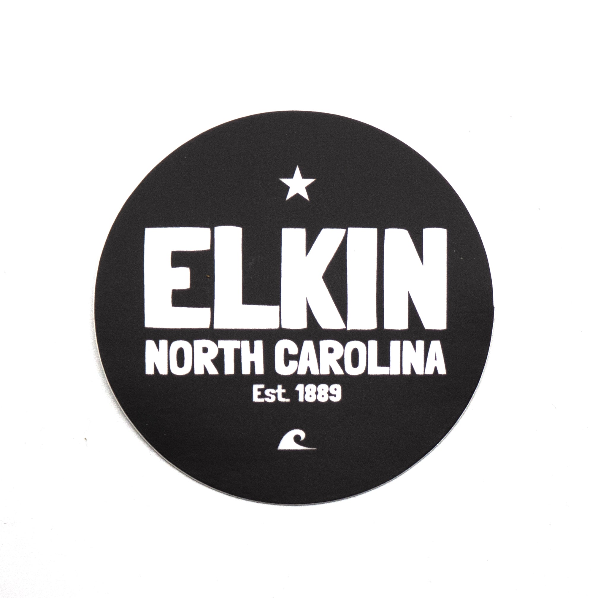 Elkin Circle Sticker