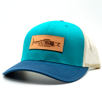 Salt Fever Leather Patch Hat - MORE COLORS AVAILIABLE