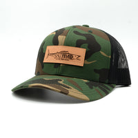 Salt Fever Leather Patch Hat - MORE COLORS AVAILIABLE