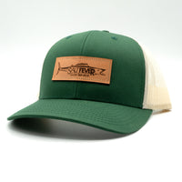 Salt Fever Leather Patch Hat - MORE COLORS AVAILIABLE