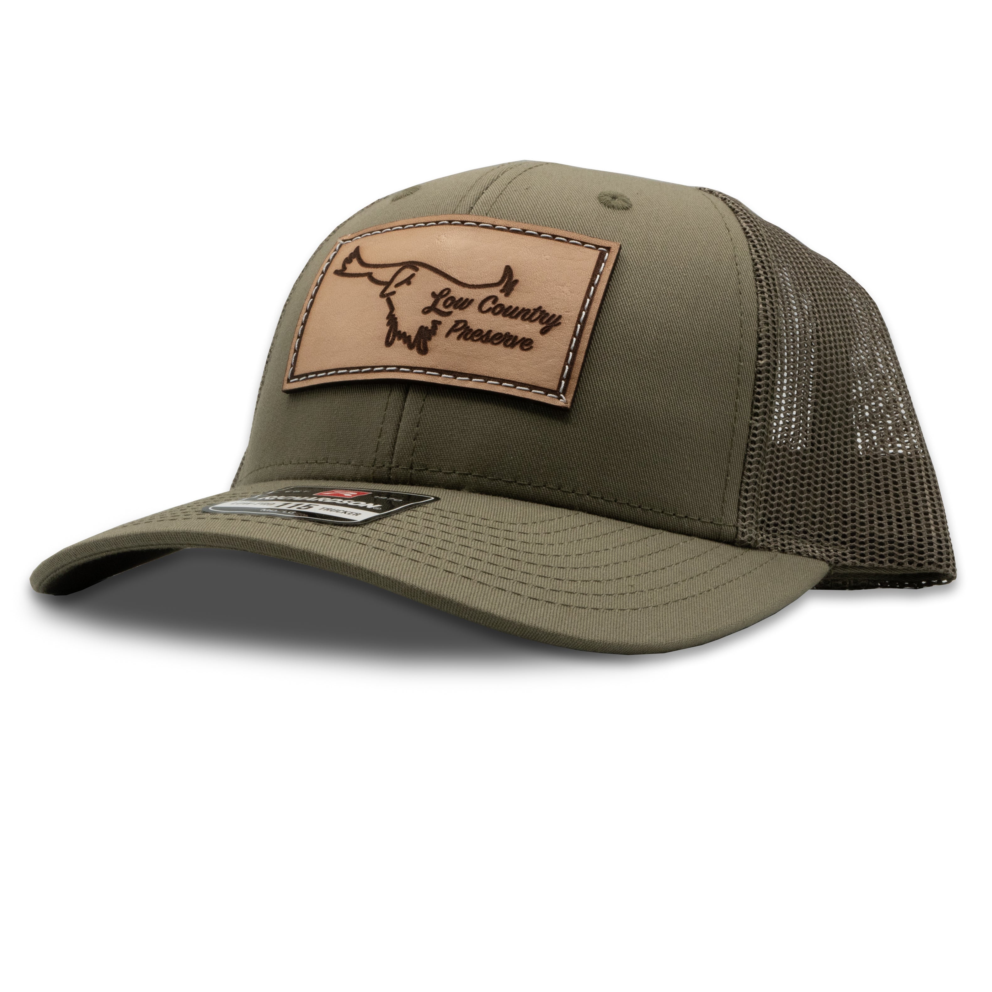 Low Country Preserve Leather Patch Hat