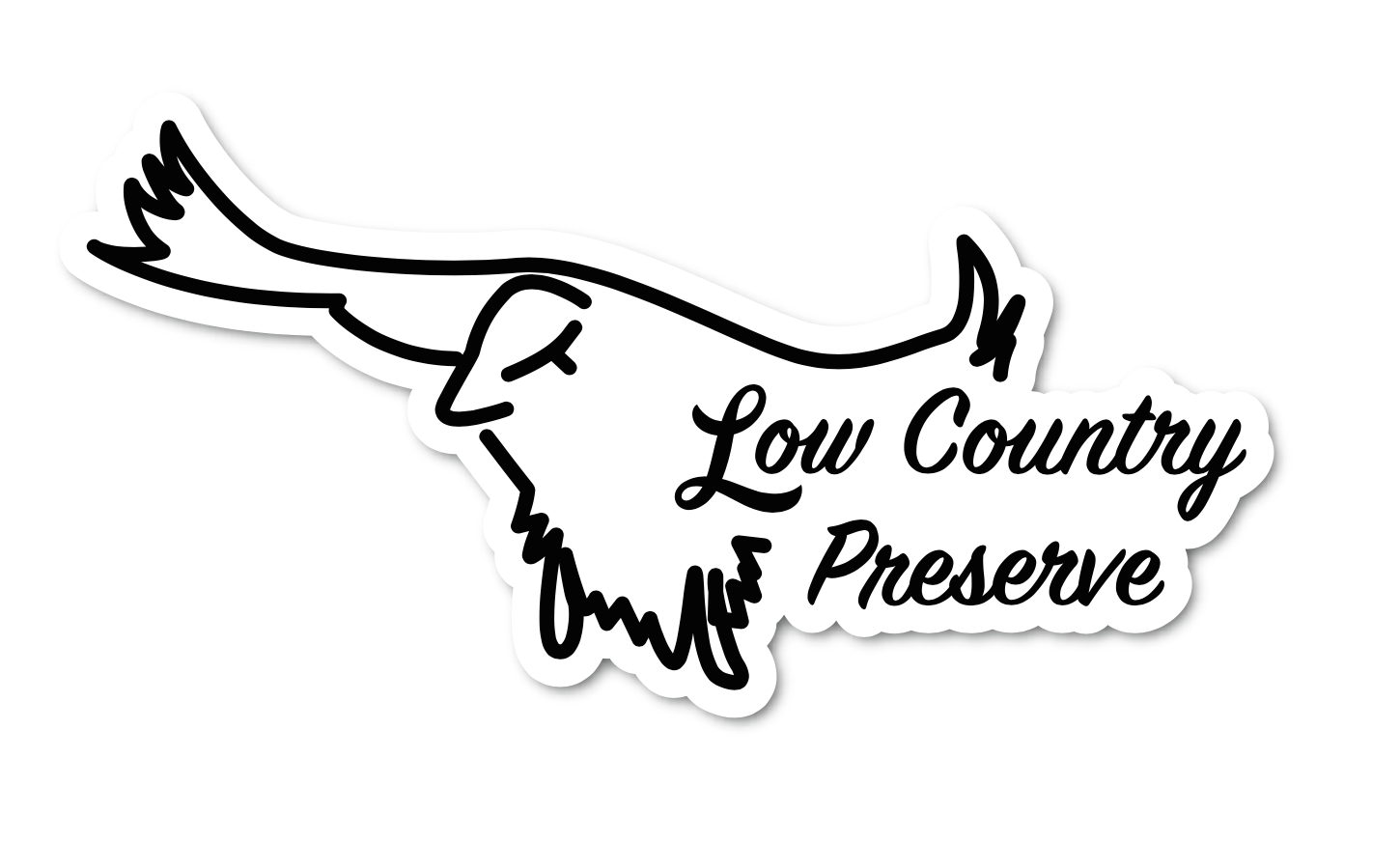 Low Country Preserve Die-Cut Sticker