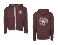 American Aquatic Triblend Full Zip Hoodie