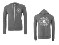 American Aquatic Triblend Full Zip Hoodie