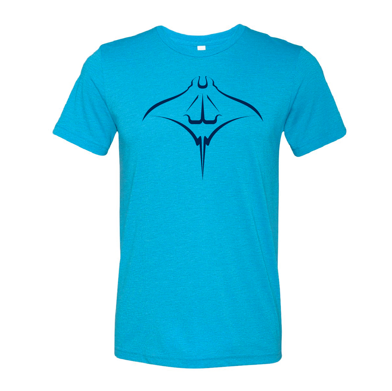 Tri-blend Manta Logo T-Shirt