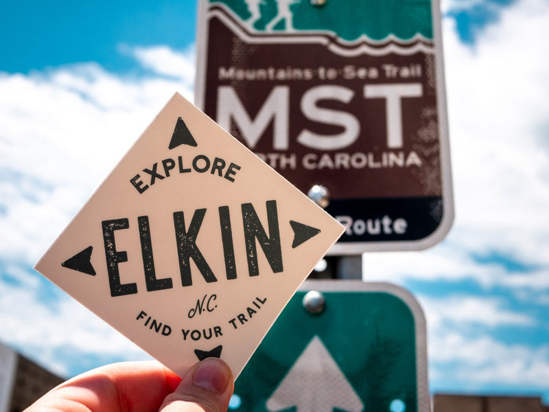 Explore Elkin Sticker
