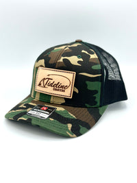Tideline Charters Leather Patch Hat