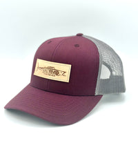 Salt Fever Leather Patch Hat - MORE COLORS AVAILIABLE