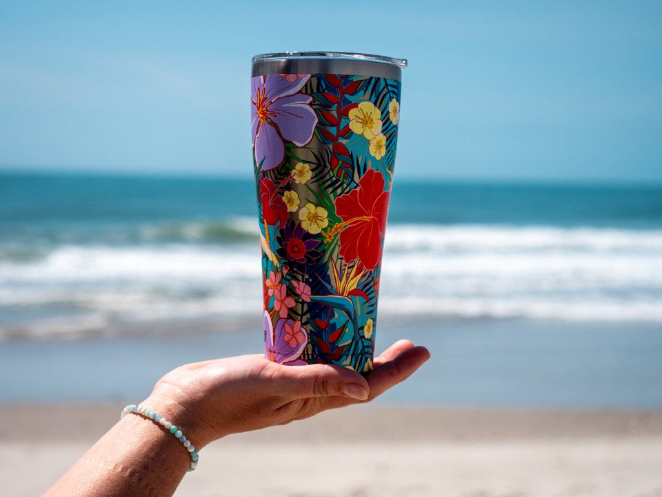 Hibiscus Party 30 oz. Stainless Steel