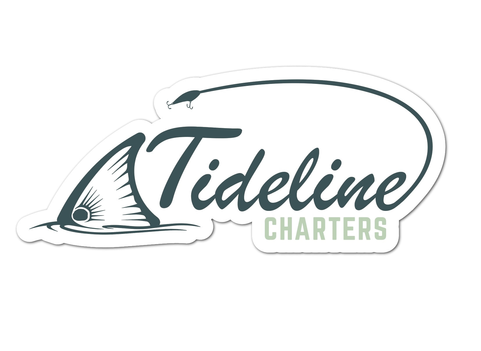 Tideline Charters Sticker