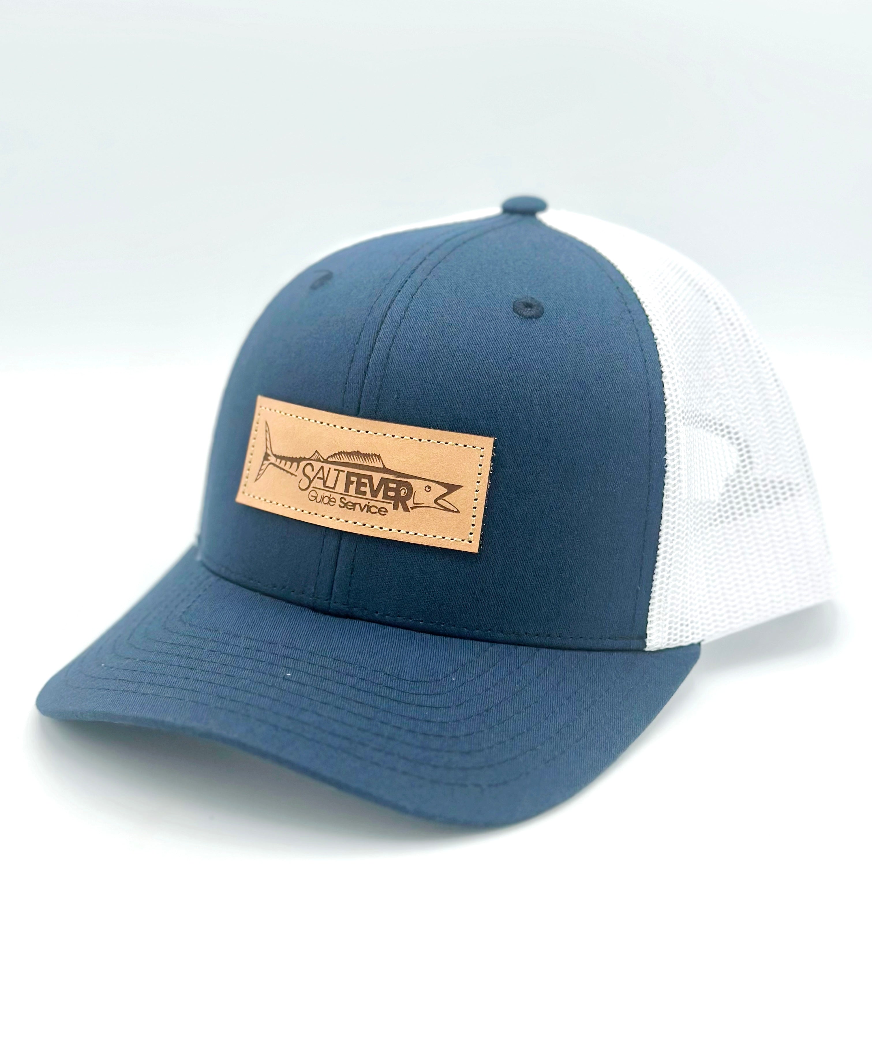 Salt Fever Leather Patch Hat - MORE COLORS AVAILIABLE